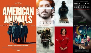 My trips to the cinema 2017