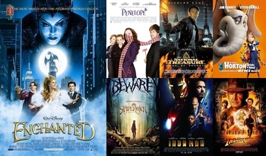 My trips to the cinema 2008