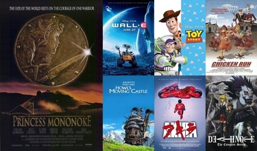 Sevdiğim Animasyon Filmler