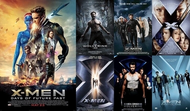 X-Men Movies (in chronological order)